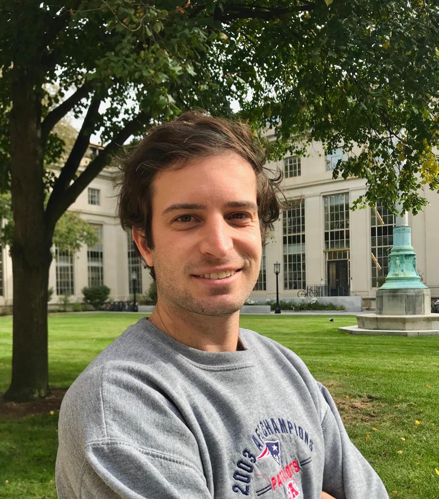 Photo of Michael Geeson standing outside